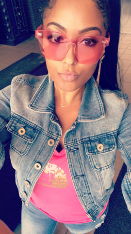 Pink Transparent Shades - Cynt's Fashions Boutique 