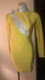 Lemon  Mini Dress - Cynt's Fashions Boutique 