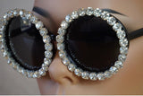 Round Bling Sunglasses - Cynt's Fashions Boutique 